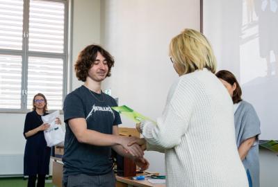 Předávání Cambridge certifikátů